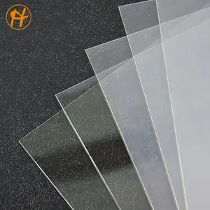 Offre Spéciale 150/200/500 microns PET/APET/PETG feuille transparente taille coupée feuille d'APET en plastique Blister PETG feuille rouleau pour boîtes pliantes