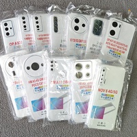 JOYPORODO T035 Vente en gros d'étuis de téléphone transparents en TPU pour iPhone Android, étui anti-chute pour Samsung A23 pour Google 9A, coque de téléphone transparente