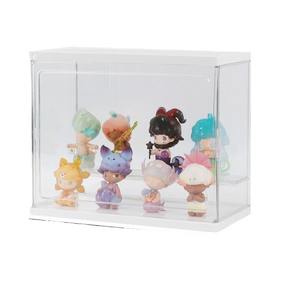 Étagère de <span class=keywords><strong>rangement</strong></span> pour boîtes mystères Pop Mart, vitrine transparente en <span class=keywords><strong>plastique</strong></span>, boîte de présentation pour poupées, boîte de <span class=keywords><strong>rangement</strong></span> pour figurines, empilable, moderne - Product Image 5