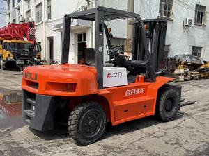Good Condition HE-L-I FD70 Used <b>Forklift</b> 7ton Lifting Capacity Industrial <b>Forklift</b> Ready In Stock - Product Image 3
