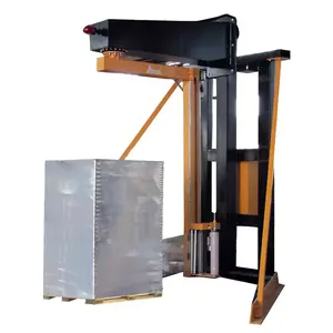 Roatry Arm Hoge Snelheid Volautomatische Stretch Film Pallet Wikkelen Machine Pallet Wrapper Plastic Doos Verpakking Machine