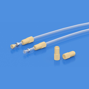 Runze Fluid Mini OD16.<span class=keywords><strong>mm</strong></span> tubo PEEK Flangeless e flangiati raccordi 6mm dimensioni modello numero testa - Product Image 5