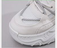 Chaussures polyvalentes à semelle épaisse pour femme, baskets décontractées et tendance pour étudiantes, idéales pour la course, la marche et le sport