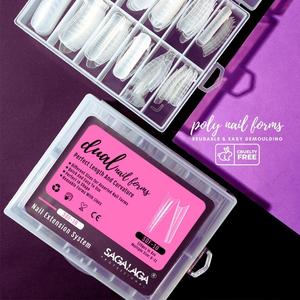 120Pcs kép Nail hình thức UV Gel Nail khuôn Mở rộng hình thức gel hình thức cho Acrylic móng tay biểu tượng tùy chỉnh - Product Image 4