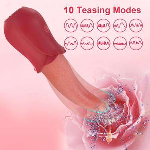 Amazon <span class=keywords><strong>Hot</strong></span> Sell Rose Vibrator Tong Vibrator Likken Zuigende Vibrator Clit Sucker Tepel Gspot Clitoris Stimulator <span class=keywords><strong>Sex</strong></span> Tos - Product Image 4