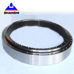 CX55 CX55B bantalan ayunan meja putar CX130 CX130B KNB11840 lengan cincin CX135 CX135B ayunan lingkaran untuk casing ekskavator - Product Image 4