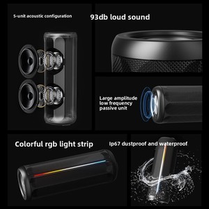 Batería Impermeable para Exteriores para Altavoz Inalámbrico, Subwoofer Estéreo, <span class=keywords><strong>Boom</strong></span> Box, Reproductor de Música con Bajos Profundos - Product Image 2