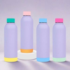 Bouteille d'eau sans BPA en gros avec paille, légère, petite et au design mignon pour le sport, la gym et les activités de plein air - Product Image 2