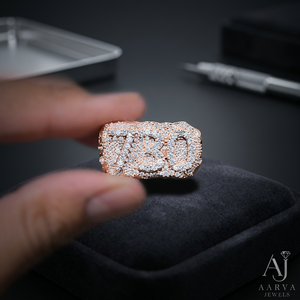 Bague de mariage classique en moissanite ovale avec halo, plaquée or sur base argentée, bijou de fiançailles, cadeau - Product Image 1