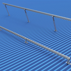 Structure de <span class=keywords><strong>support</strong></span> de panneaux solaires photovoltaïques en aluminium <span class=keywords><strong>au</strong></span> meilleur prix pour toiture - Product Image 1