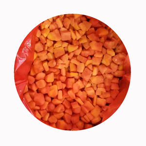 IQF <span class=keywords><strong>Papaya</strong></span> verde <span class=keywords><strong>congelada</strong></span> Fruta seca <span class=keywords><strong>de</strong></span> calidad superior para bocadillos y cocina saludables - Product Image 3