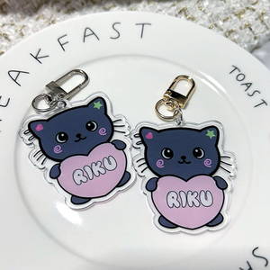 Factory Wholesale New NT Wish Cartoon Cute Acrylic <b>Keychain</b> Pendant with UV Printing <b>Anime</b> Pattern Souvenir Accessories - Product Image 4
