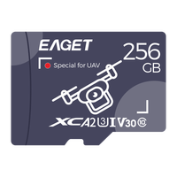 Tarjeta de Memoria SD Mini EAGET de 64 GB/128 GB/256 GB Clase 10 HD, Tarjeta TF para Teléfono Android, Tableta, Tarjeta SD