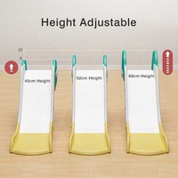 Jouets coulissants en plastique pour enfants, canapé Long toboggan réglable en hauteur, 4 pièces