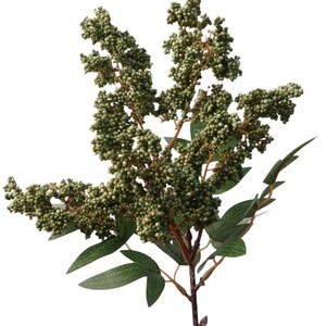 Tallos de <span class=keywords><strong>Nandina</strong></span> Artificiales con Tacto Realista para Decoración de Mesas en Bodas, Graduaciones y Fiestas - Flores de Plástico, Espuma y Seda - Product Image 5