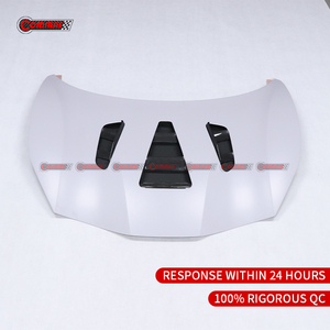 Capot moteur en fibre de carbone sèche style Challenge, prix usine, pour Ferrari 488 - Product Image 2