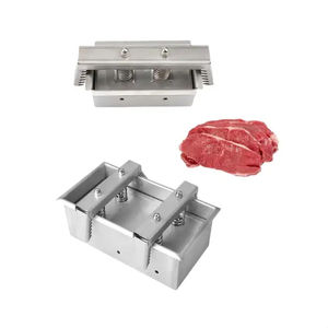 Moule à <span class=keywords><strong>jambon</strong></span> manuel en acier inoxydable pour la fabrication de saucisses et de charcuteries - Product Image 1