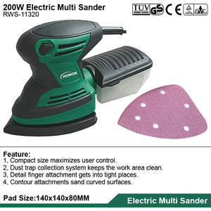 Herramientas eléctricas 200W carpintería pulido acabado <span class=keywords><strong>lijadora</strong></span> eléctrica lijado de madera exactamente detalle Multi ratón Mini <span class=keywords><strong>lijadora</strong></span> - Product Image 4