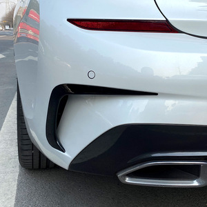 Para <span class=keywords><strong>BMW</strong></span> Serie 3 G20 G28 <span class=keywords><strong>M</strong></span> <span class=keywords><strong>Sport</strong></span> 318i 320i 330i 2019-2022, Cubierta Decorativa para la Salida de Aire Lateral del Parachoques Trasero, Adhesivo Divisor Canard - Product Image 3
