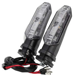 ไฟเลี้ยว LED ด้านหน้าและด้านหลังสำหรับ HONDA CB650R CBR650R <span class=keywords><strong>CB500X</strong></span> อุปกรณ์ตกแต่งรถมอเตอร์ไซค์ - Product Image 1