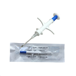 FDX-B 134.2khz RFID Animal Verre Tag Chien <span class=keywords><strong>Chat</strong></span> Seringue Transpondeur Micro <span class=keywords><strong>Puce</strong></span> Implant Pet Injectable Puces pour Animaux - Product Image 3