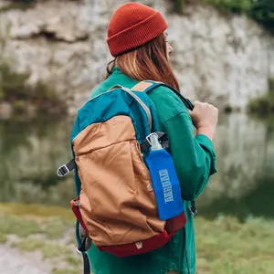 Botella de agua tipo termo de 500 ml, compresible, artículos personalizados - Product Image 3