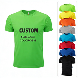 เสื้อยืดโพลีเอสเตอร์ 100% <span class=keywords><strong>ราคา</strong></span>ถูกจากโรงงาน ขายส่งเสื้อยืดกีฬา<span class=keywords><strong>วิ่ง</strong></span>สำหรับผู้ชายและผู้หญิง เสื้อยืดแบบซับลิเมชั่น - Product Image 1