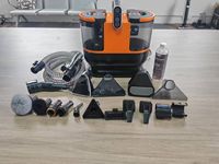 1000W 20KPa 3-en-1 nettoyeur de tissu à vapeur professionnel tapisserie d'ameublement tapis canapé Machine de nettoyage en profondeur Modes de vapeur chaude froide