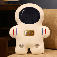 Bantal Mewah Astronot Kreatif Boneka Pria Luar Angkasa Simulasi Roket Mars Mainan Mewah Bantal Tidur Dekorasi Kamar Tidur Anak-anak