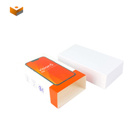 Couvercle rigide en papier blanc de haute qualité Plateau d'incrustation de taille personnalisée Même boîte d'emballage universelle pour Iphones Modèle différent