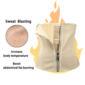 Femmes <span class=keywords><strong>taille</strong></span> haute fermeture éclair Shapers gilet <span class=keywords><strong>grande</strong></span> <span class=keywords><strong>taille</strong></span> <span class=keywords><strong>taille</strong></span> formateur <span class=keywords><strong>Corset</strong></span> avec sangle pour Sauna entraînement <span class=keywords><strong>minceur</strong></span> haute qualité <span class=keywords><strong>Corset</strong></span> - Product Image 4