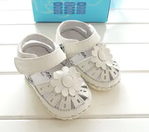 2020 Neueste Design Echt leder Baby Sandalen Mädchen Mode Schuhe