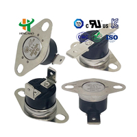 Temperatura sobrecalentamiento protector de interruptor para electromobile batería térmico cortar interruptor de límite KSD301 H31 250V 16A 50C 55C