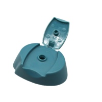 Tapa de plástico para botella cosmética de 30 mm con cuello interno, tapa abatible para gel de ducha, tapa para líquido de baño