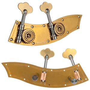 NAOMI Contrabajo vertical Dos placas Clavijas de afinación Cabezales de máquina Piezas de contrabajo 4/4 3/4 - Product Image 4