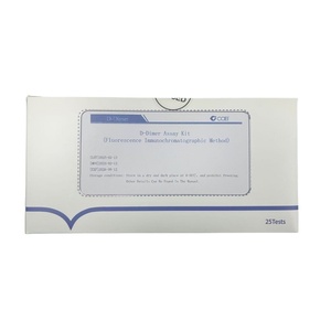 Kit de prueba POCT inmunocromatográfica cuantitativa rápida de inmunofluorescencia fluorescente para creatina quinasa-MB - Product Image 2