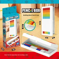 Blocs de construction éducatifs créatifs et écologiques en plastique ABS, 12 pièces, animaux, thème nature, modèle de bricolage, jouet pour enfants de 5 à 7 ans, unisexe