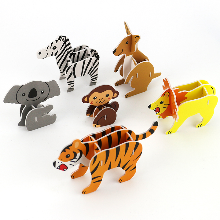 animal paper puzzle