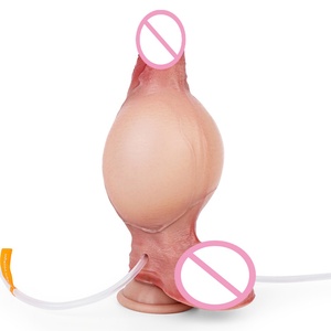 ORALSX Inflatable Squirting <b>Dildo</b> Silicone Realistic Penis Fantasy Ejaculation <b>Dildo</b> Wholesale Female Masturbator Adult Sex Toys - Product Image 4