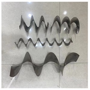 Fabrika ve hasat kullanımı için <span class=keywords><strong>Spiral</strong></span> bıçak karbon çelik ile Guangxing ayarlanabilir hız paslanmaz çelik vidalı konveyör - Product Image 6