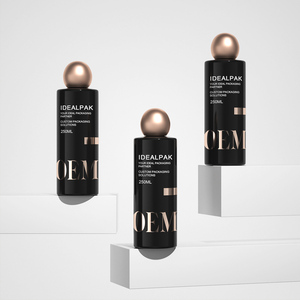 Tùy chỉnh Nhãn Cam Pet nhựa cơ thể rửa chai sang trọng chăm sóc da bao bì <span class=keywords><strong>container</strong></span> mặt Toner Lotion chai 250ml - Product Image 5