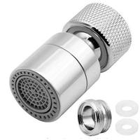 360 degrés double fonction rotatif barboteur robinet aérateur pivotant évier robinet aérateur pulvérisateur accessoire pour cuisine salle de bain