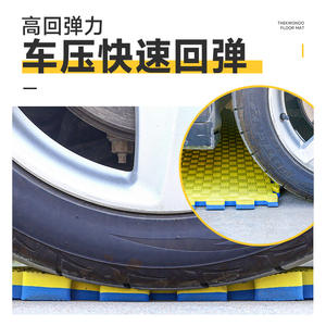 Tapis d'exercice carré en mousse EVA Ay-Tqd, épaisseur 0,6 à 1 pouce, isolation acoustique, absorption des chocs, pour la gym et l'entraînement aux arts martiaux - Product Image 5