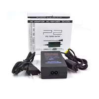 Câble de charge EU US 8,5 V série 70000 pour adaptateur secteur PS2 Slim, cordon d'alimentation compatible avec la manette de jeu PS2 Slim