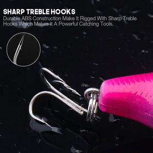 Vtavta 5 teile/schachtel 45mm 4g Schwimmender Wobbler köder Minnow Fishing Crank bait Box Swimbait Pesca Lure Hardbait - Product Image 6