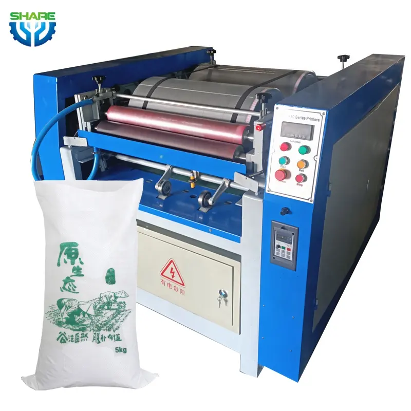 Automatisierung druck Kunststoff maschine Papier Jute beutel Drucker für Papiertüten Maschine