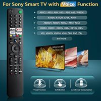 Télécommande vocale de remplacement RMF-TX520P compatible avec les téléviseurs Sony Bravia XR/XBR/KD Series 4K/8K LED OLED