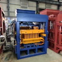 Máquina Automática Hidráulica para Fabricación de Bloques de Hormigón QT4-15B para Producción de Bloques Huecos