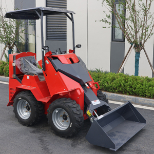 Disesuaikan teleskopik <span class=keywords><strong>Dingo</strong></span> selip Steer roda listrik Mini depan pemuat harga murah - Product Image 3
