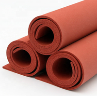 Feuille de mousse de silicone haute densité pour l'isolation acoustique de réduction du bruit et le mur intérieur automobile de panneau